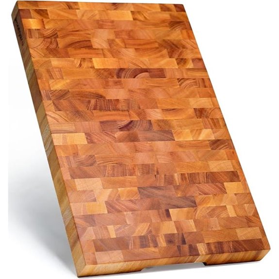 SHUMARU Mahogany End-Grain Cutting Board