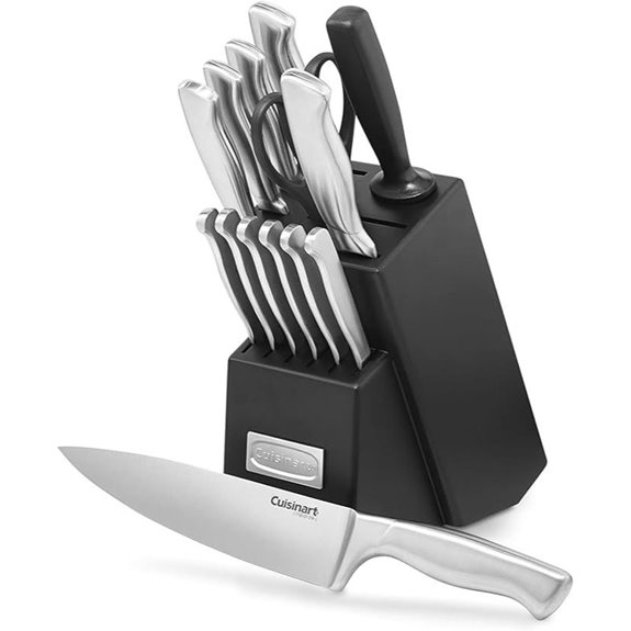 stainless steel knife set