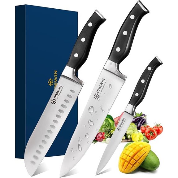 Brewin Professional Kitchen Knife Set (3 Pcs)