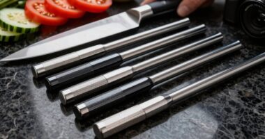 top knife sharpening rods