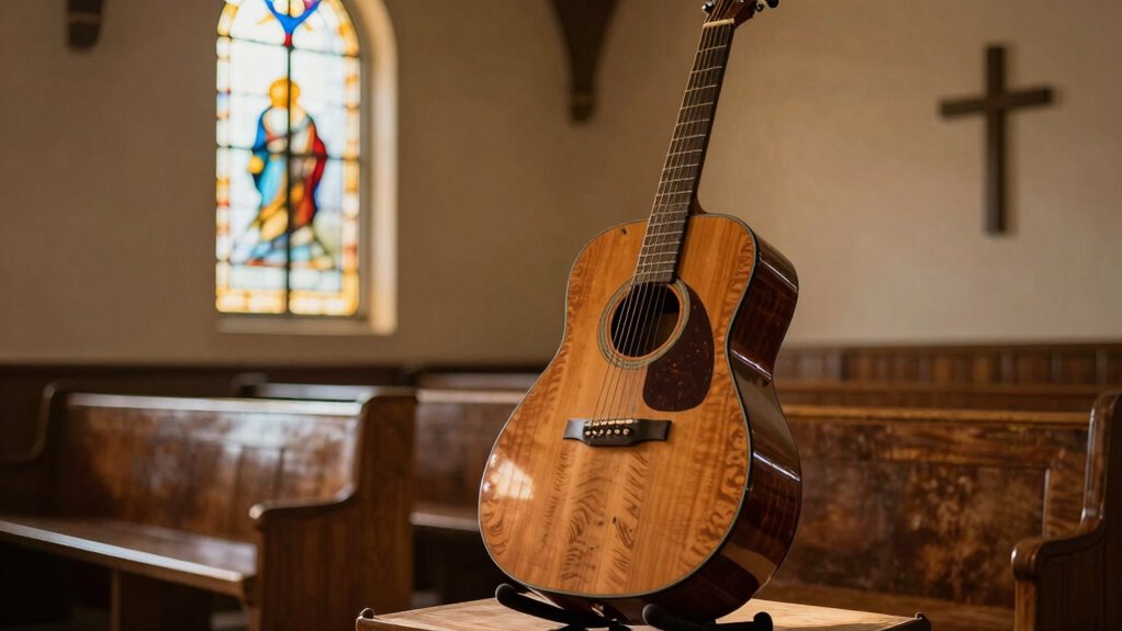 acoustic guitars enhance worship
