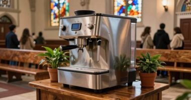 coffee station enhances community