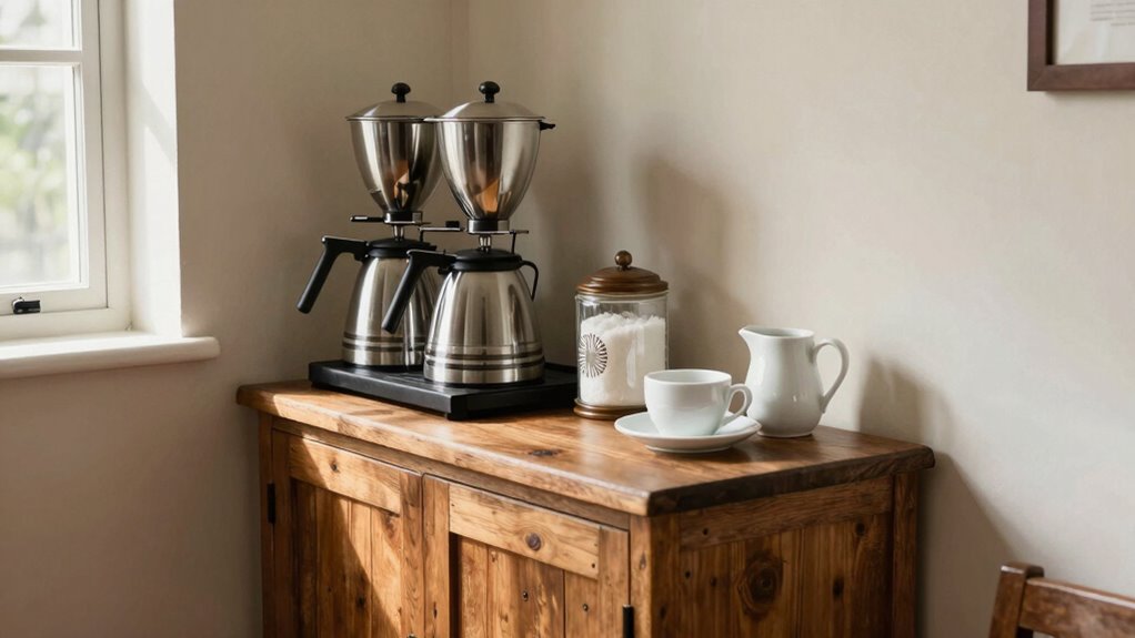 coffee station enhances hospitality