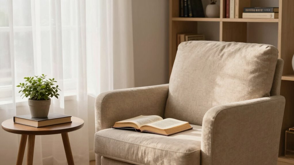 cozy supportive reflection space
