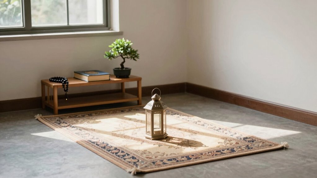 create a peaceful prayer space