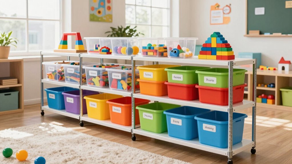 creative safe toy organization