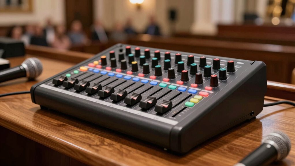 crucial audio mixer selection