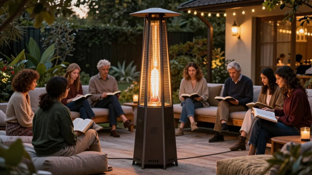 eco friendly safe patio heating