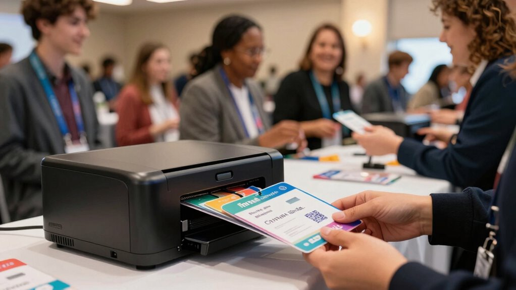 efficient branded attendee identification