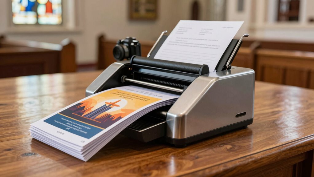 efficient digital church materials