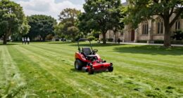 efficient large grounds maintenance