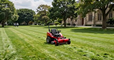efficient large grounds maintenance
