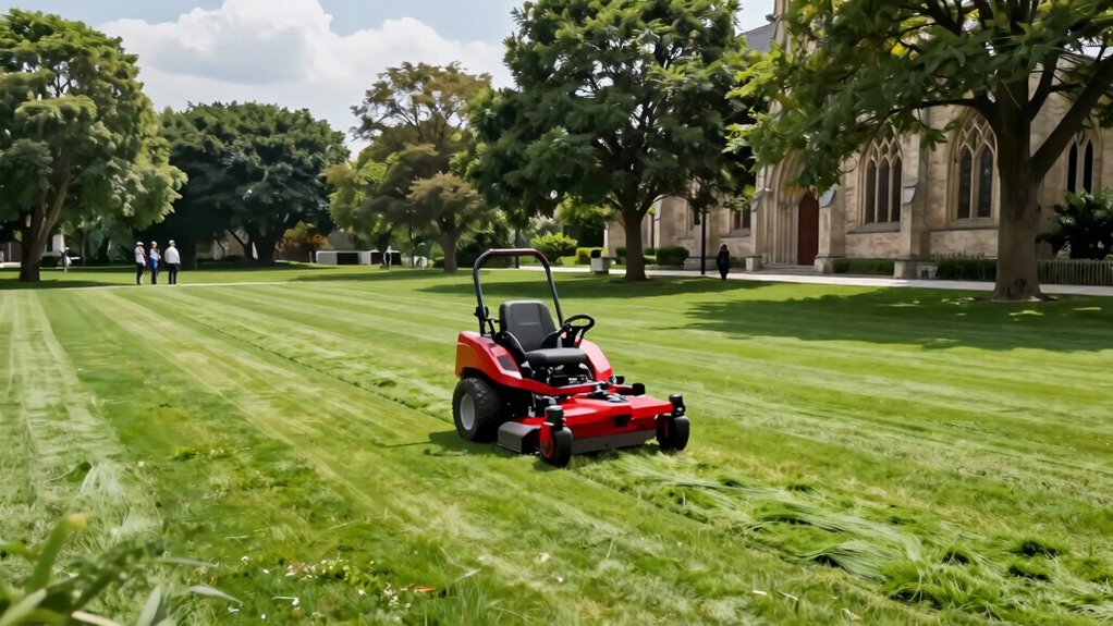 efficient large grounds maintenance