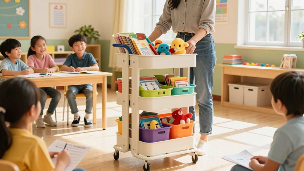 efficient organized sunday school setup