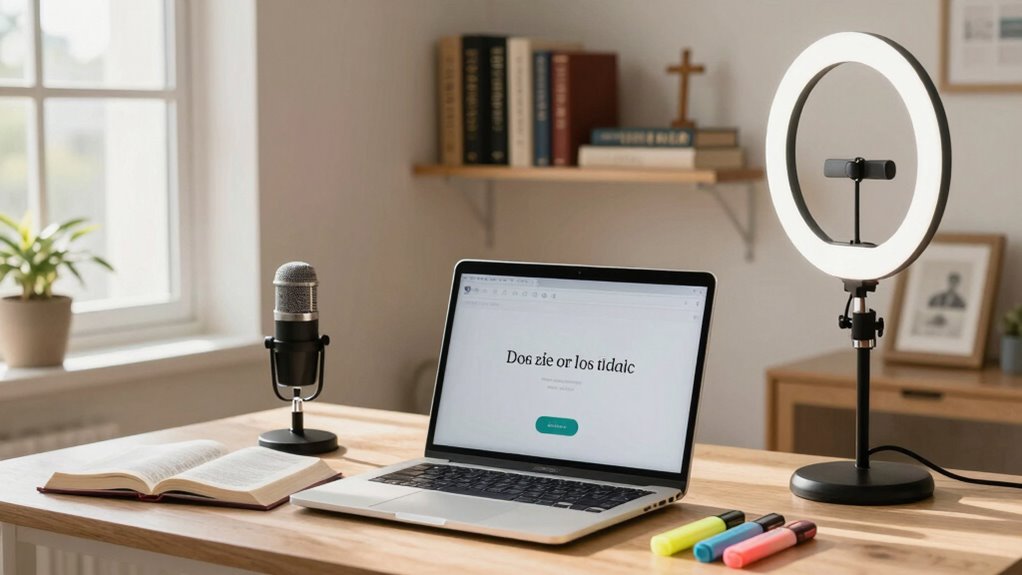 engaging webcam bible study