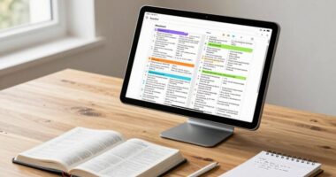 enhances bible teaching organization