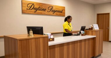 improved reception area design
