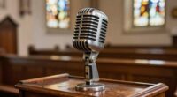 mic setup for sermons