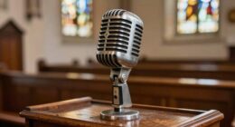 mic setup for sermons