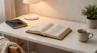 organized bible study space