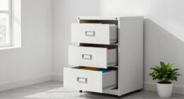 organized office storage solution