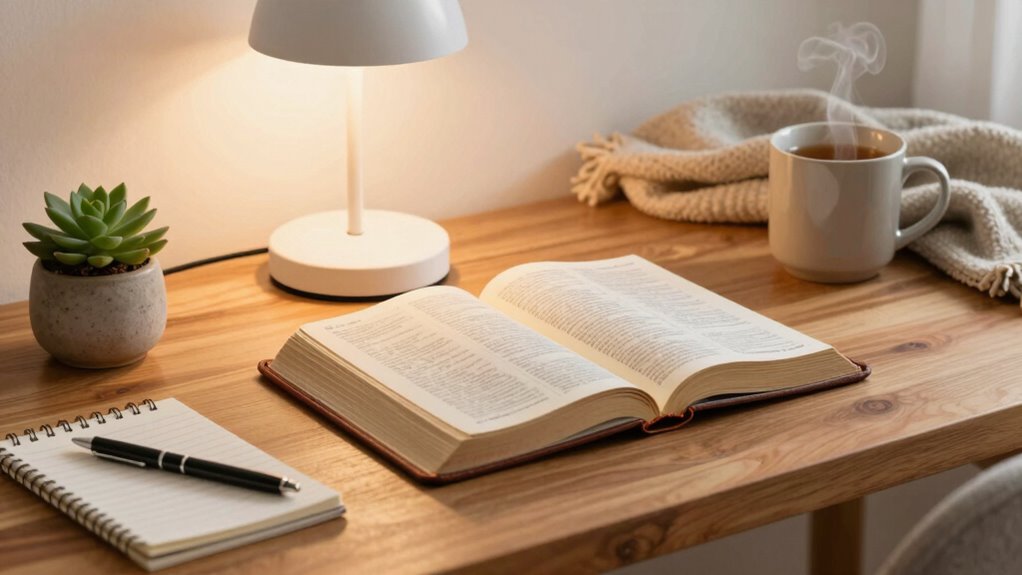 organized spiritual study environment