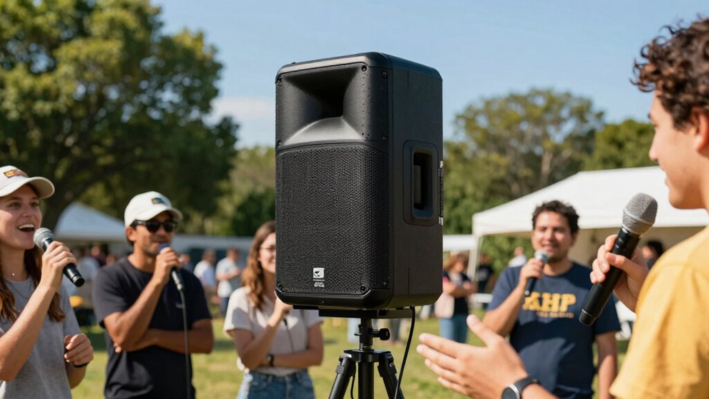 portable powerful long lasting audio