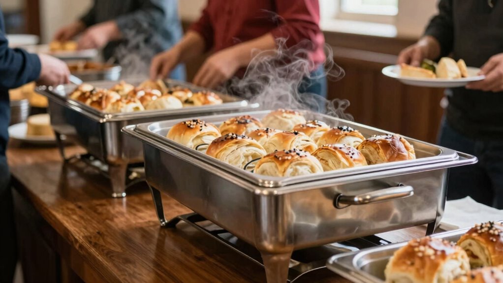 quiet efficient meal service