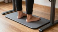 reduces discomfort during standing