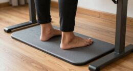 reduces discomfort during standing