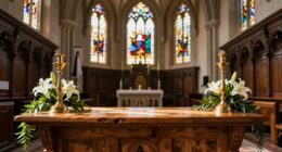 sanctuary communion table design
