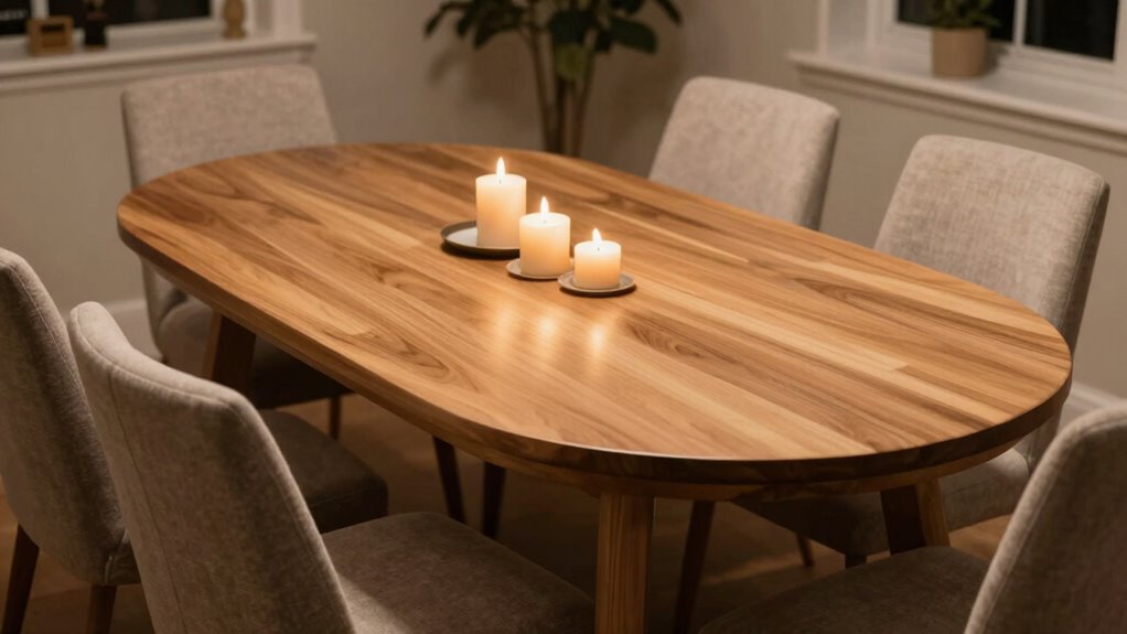 table shape material ambiance