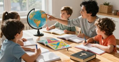 versatile family learning space