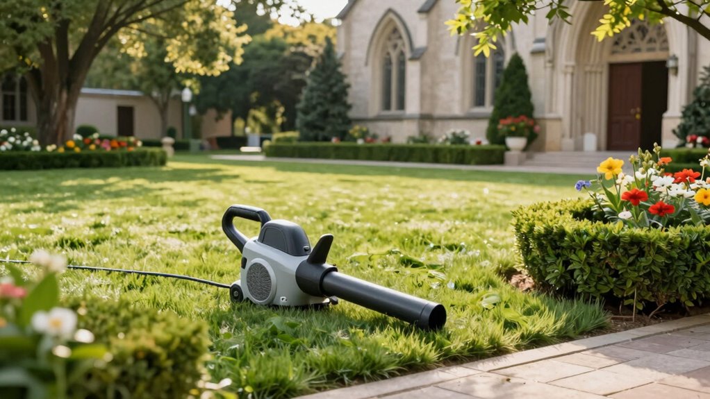 welcoming church landscaping tools