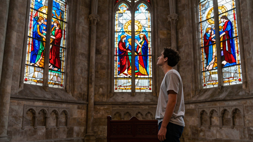 Colorado Cathedral Hosts Immersive Show Depicting Human Experiences, Spirituality