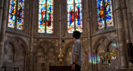 Colorado cathedral hosts immersive show depicting human experiences, spirituality