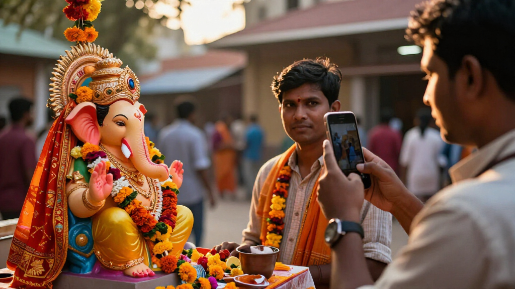 Ganesh Chaturthi Surges In Global Coverage